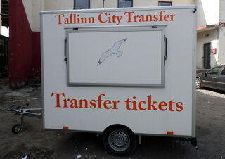 Tallinn City Transfer kaubiku kleebised