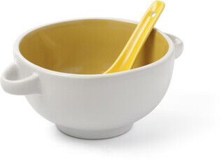 Ceramic soup bowl, 450 ml. 3. picture