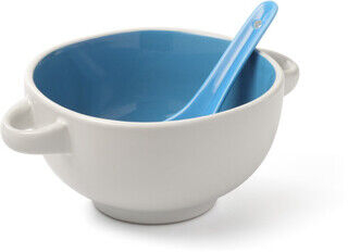 Ceramic soup bowl, 450 ml. 6. picture