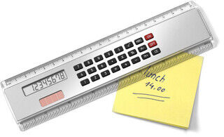 20cm Ruler with calculator 2. picture