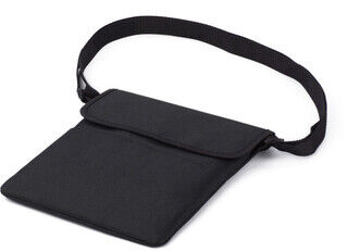 Polyester iPad shoulder bag.