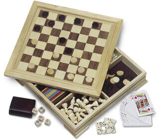 Wooden games set