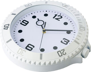Plastic, modern wall clock