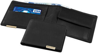 Wallet with coin compartment