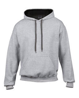 Mens Heavy Contrast Hooded Sweat 3. picture
