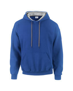 Mens Heavy Contrast Hooded Sweat 6. picture