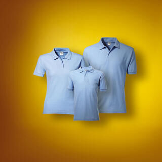 Kids 65/35 Blended Polo 14. picture