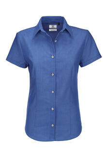 Ladies` Oxford Short Sleeve Shirt 6. picture