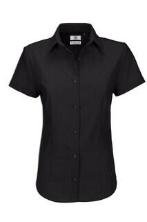 Ladies` Oxford Short Sleeve Shirt 4. picture