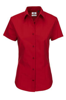 Ladies` Heritage Short Sleeve Poplin Shirt 6. pilt