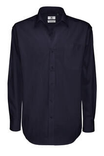 Men`s Sharp Twill Cotton Long Sleeve Shirt 4. picture