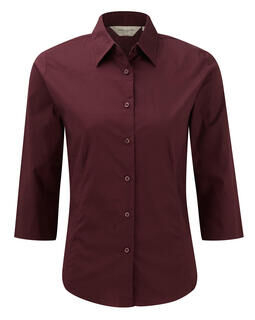 Fitted Blouse with 3/4 Sleeves 3. picture