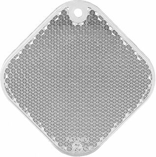 Reflector square 63x63mm clear