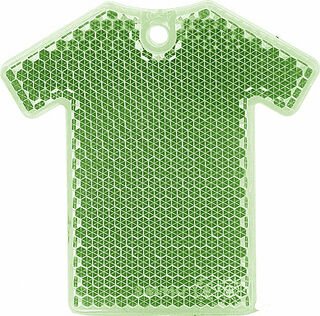 Reflector T-shirt 64x63mm green